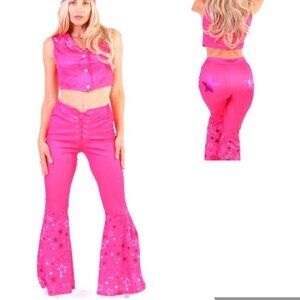 Western Pink Set Barbie cowgirl Costume set Plus Size 3XL